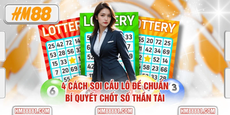 4 Cách Soi Cầu Lô Đề Chuẩn | Bí Quyết Chốt Số Thần Tài